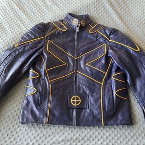 Leather Haus X-Men Wolverine Leather Motorcycle Jacket Size XL